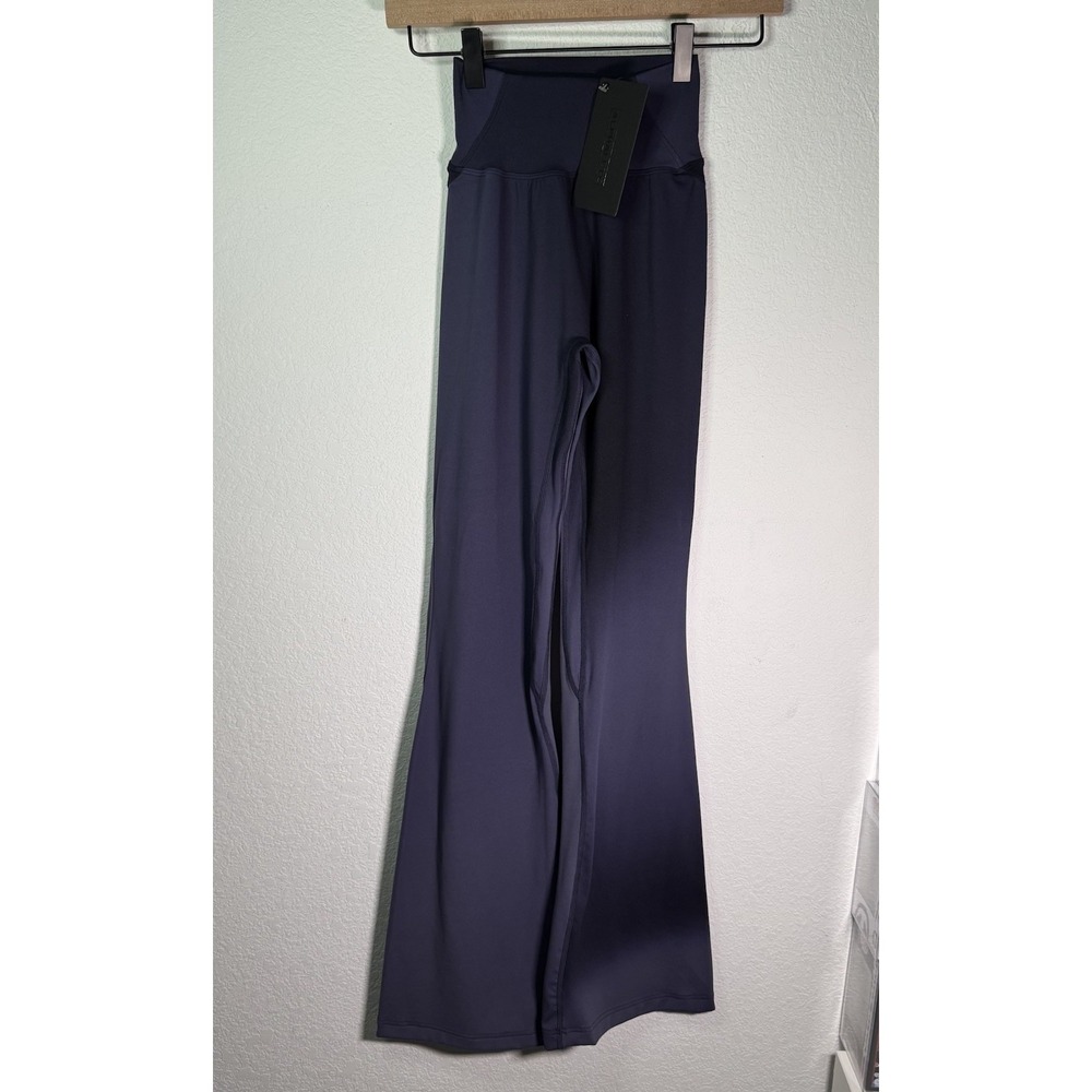NWT| Alphalete Purple Flare Leggings Yoga Pants High Rise | Women XS